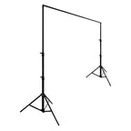 10ft Metal DIY Adjustable Heavy Duty Portable Photo Backdrop Stand Kit