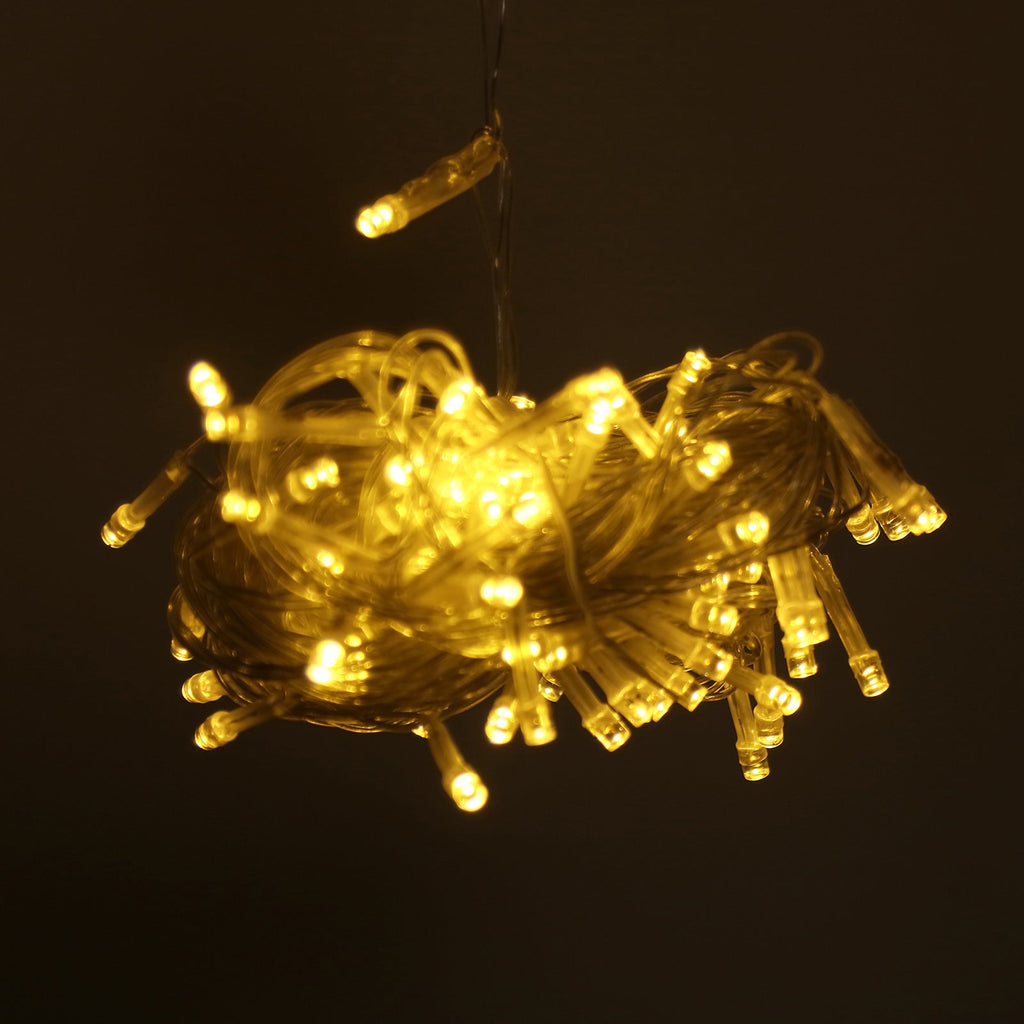 10ftx30ft LED Curtain String Lights, 8 Modes Warm White 900 LED Plug - in Waterproof Fairy Lights for Indoor Outdoor Backdrop - Bell Racket Store