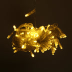 10ftx30ft LED Curtain String Lights, 8 Modes Warm White 900 LED Plug - in Waterproof Fairy Lights for Indoor Outdoor Backdrop - Bell Racket Store