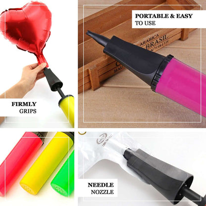 11" Pump Up The Fun Compactable Balloon Hand Pump Balloon Inflator - NestOCart