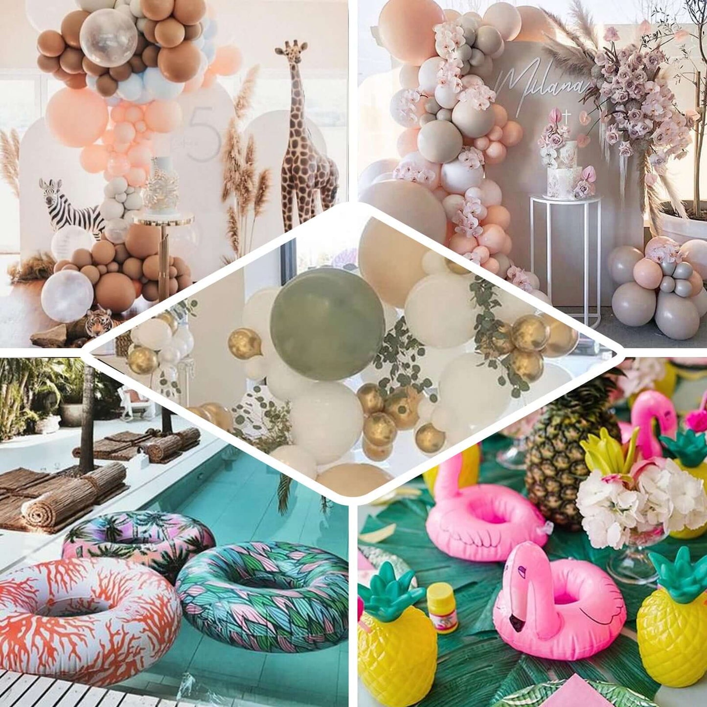 11" Pump Up The Fun Compactable Balloon Hand Pump Balloon Inflator - NestOCart