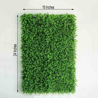 11 Sq ft. Artificial Baby Green Boxwood Hedge Garden Wall Backdrop Mat - 4 Panels - Bell Racket Store