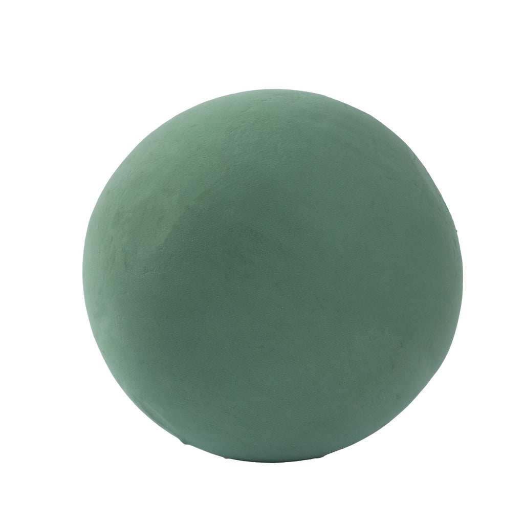 12" Green DIY Flower Arrangements Craft Foam Ball, Smooth Floral Foam Ball - Bell Racket Store
