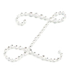 12 Pack 1.5" Clear Rhinestone Monogram Letter Jewel Sticker Self Adhesive DIY Diamond Decor - Z