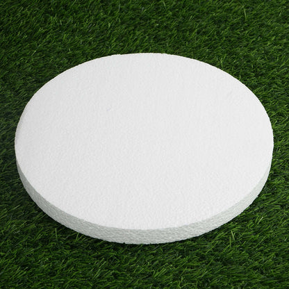 12 Pack 10" White StyroFoam Disc, DIY Polystyrene Foam Craft Supplies - NestOCart