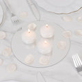 12 Pack 2" White Floating Candles â€“ Unscented Dripless Long - Lasting Disc Wax Candles for Weddings & Table DÃ©cor - Bell Racket Store