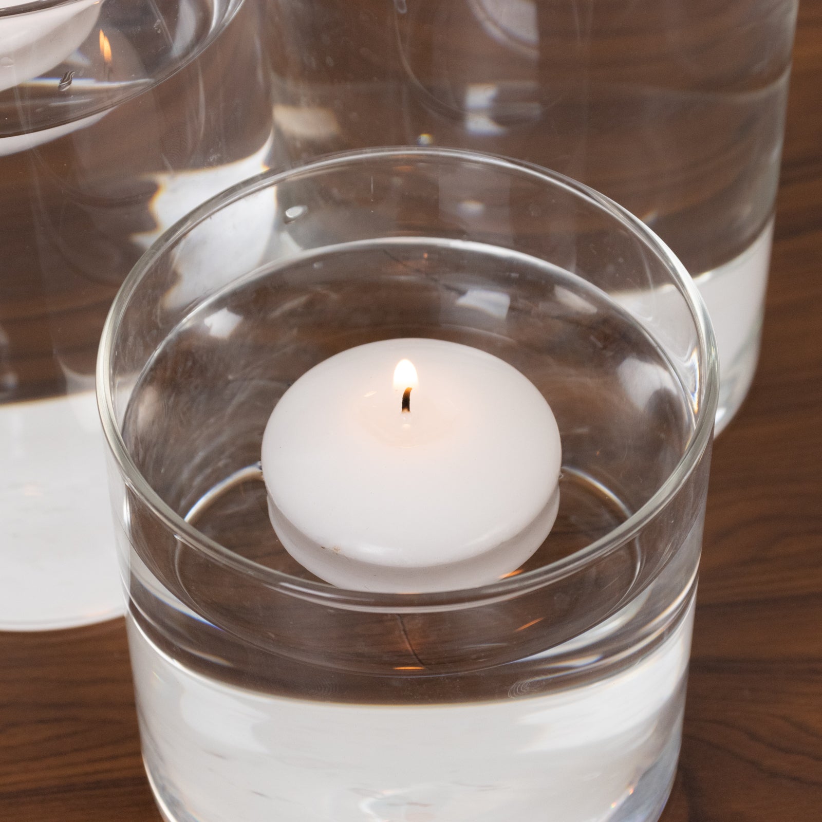 12 Pack 2" White Floating Candles â€“ Unscented Dripless Long - Lasting Disc Wax Candles for Weddings & Table DÃ©cor - Bell Racket Store