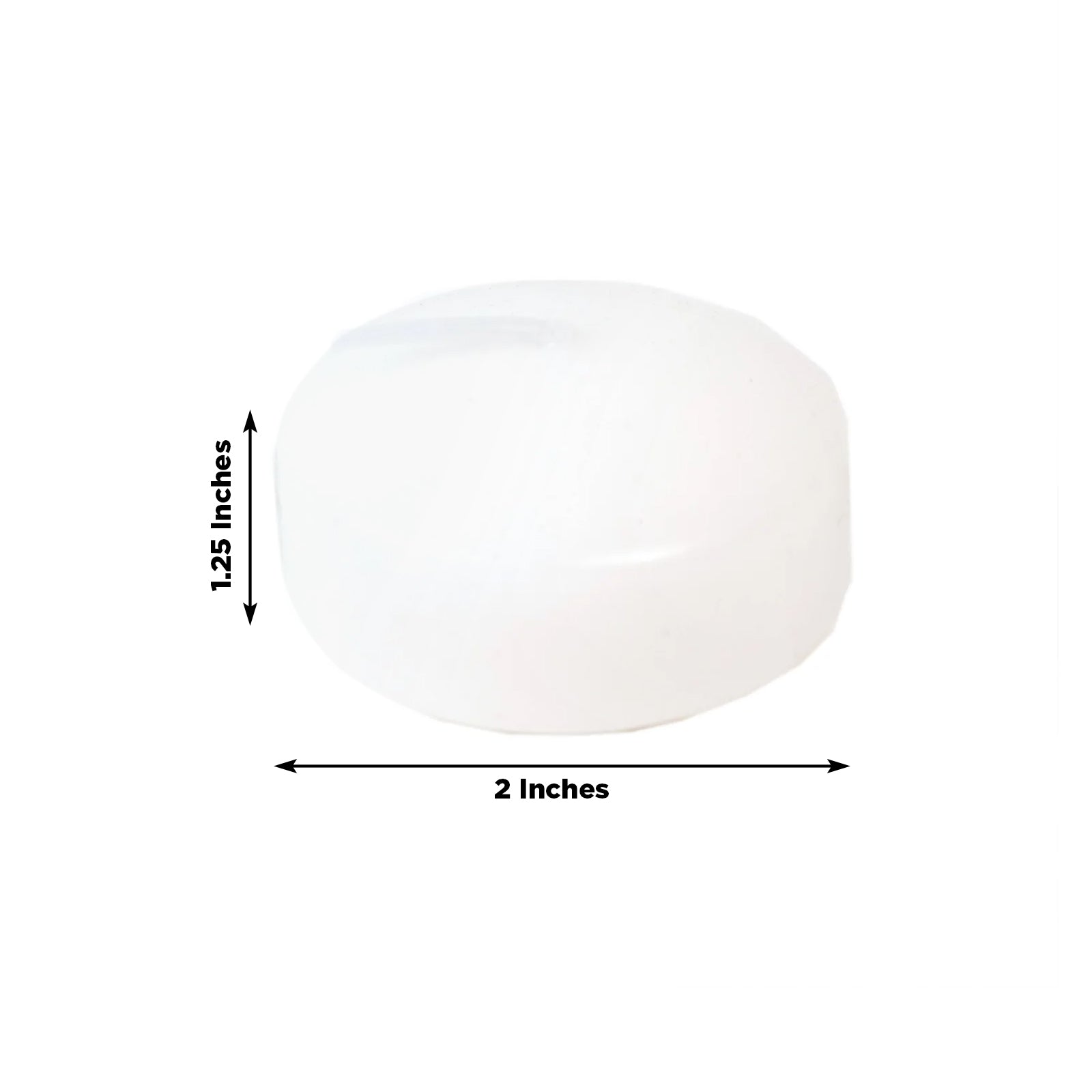 12 Pack 2" White Floating Candles â€“ Unscented Dripless Long - Lasting Disc Wax Candles for Weddings & Table DÃ©cor - Bell Racket Store