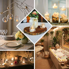 12 Pack 2" White Floating Candles â€“ Unscented Dripless Long - Lasting Disc Wax Candles for Weddings & Table DÃ©cor - Bell Racket Store