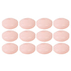 12 Pack 3" Blush Floating Candles, Unscented Dripless Wax Discs for Centerpieces - Bell Racket Store