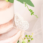 12 - Pack 3D Butterfly Wall Decals, DIY Removable Mural Stickers White Cake Decorations Eye - Catching Design - Bell Racket Store