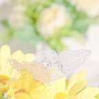 12 - Pack 3D Butterfly Wall Decals, DIY Removable Mural Stickers White Cake Decorations Eye - Catching Design - Bell Racket Store