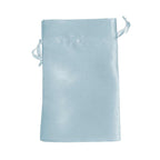 12 Pack 6"x9" Dusty Blue Satin Wedding Party Favor Bags, Drawstring Pouch Gift Bags - Bell Racket Store