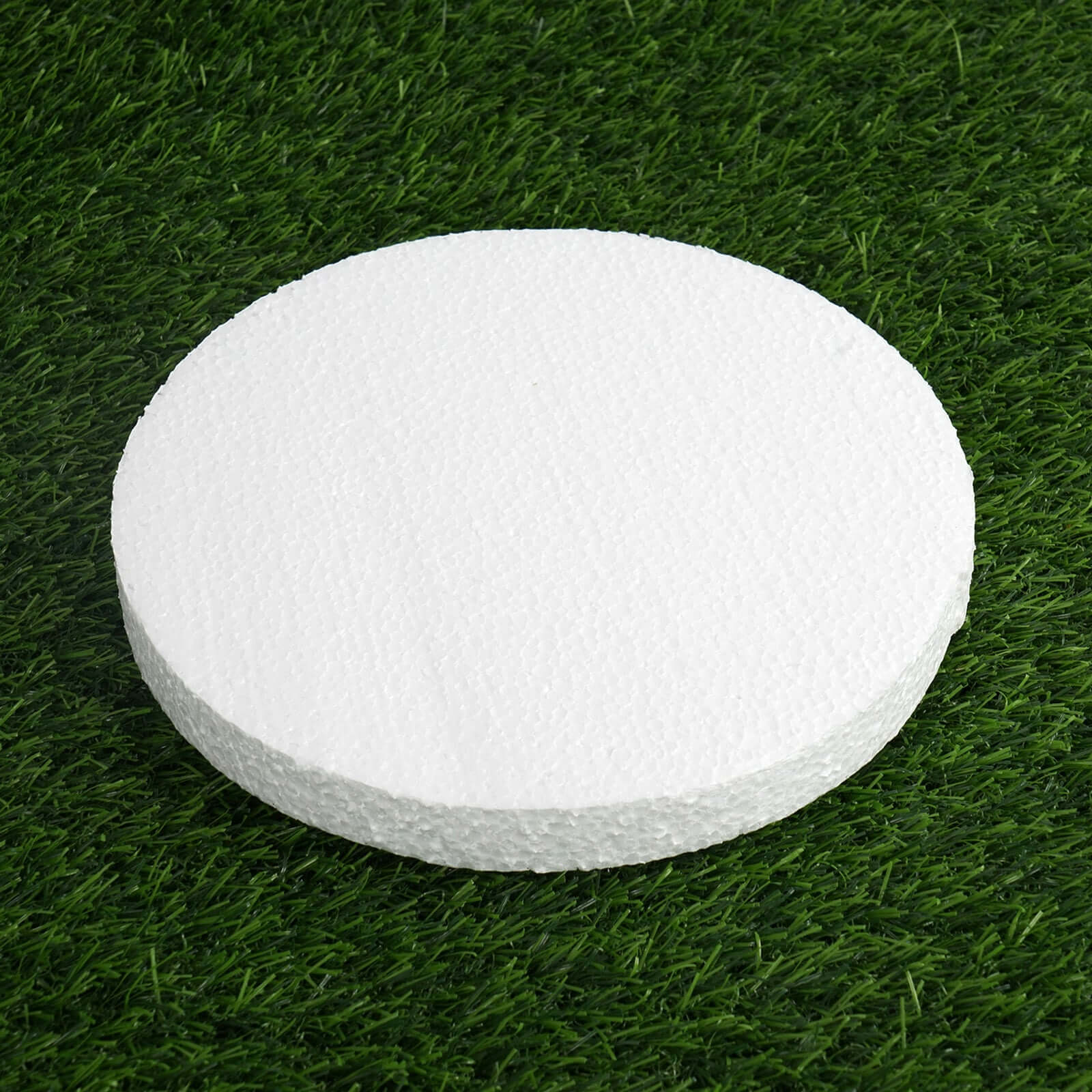 12 Pack 8" White StyroFoam Disc, DIY Polystyrene Foam Craft Supplies - NestOCart