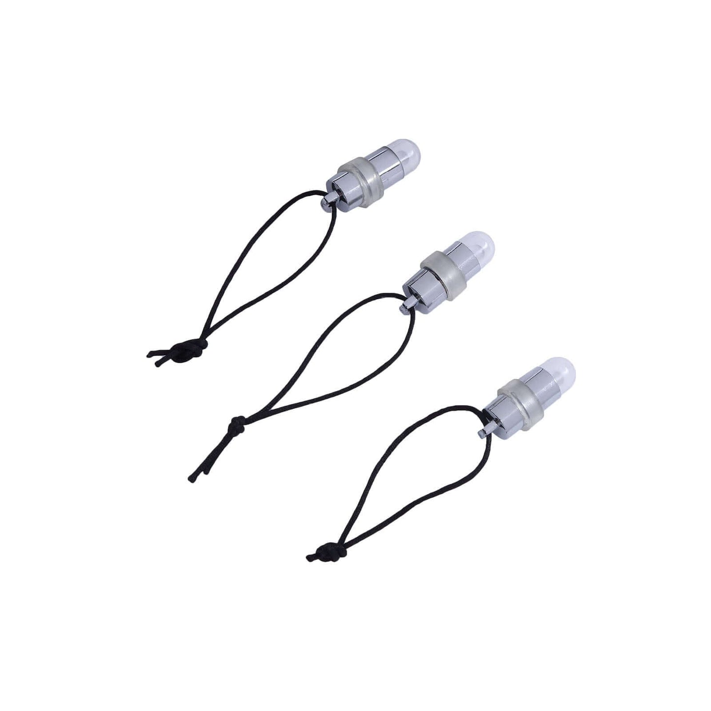 12 - Pack Balloon Lights Bullet Design White - Waterproof LED Centerpiece Filler Lights - NestOCart