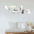 12 Pack Hexagon Acrylic Mirror Wall Stickers, 3" Removable Wall Decals For Home Decor