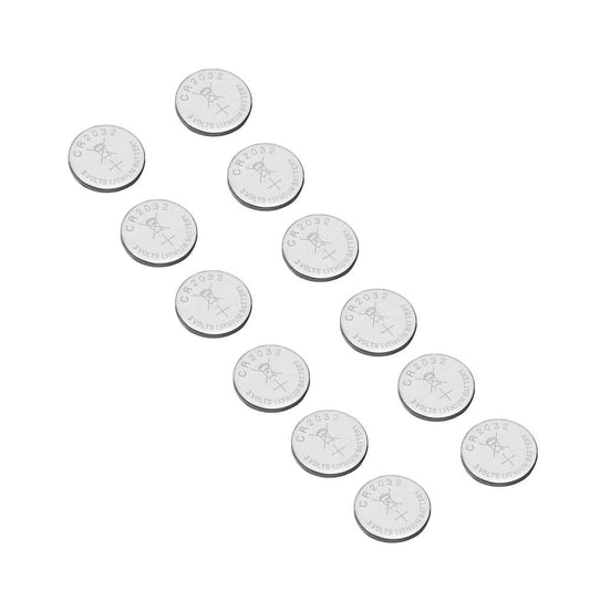 12 - Pack Lithium Coin Batteries CR2032 - 3 Volt Button Cell Design for Multi - Purpose Use - NestOCart