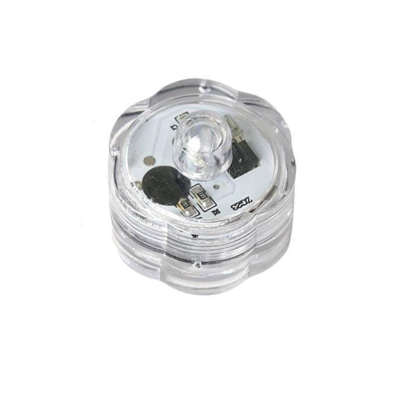 12 - Pack Submersible LED Lights Remote Operated Design White - Waterproof Decorative Lighting - NestOCart