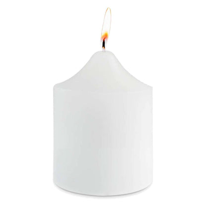 12 - Pack Votive Candles Mini Design White - Multi - Purpose Candle Decor for Events 2" - NestOCart