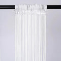12ft Long White Silk String Tassels Backdrop Party Curtains
