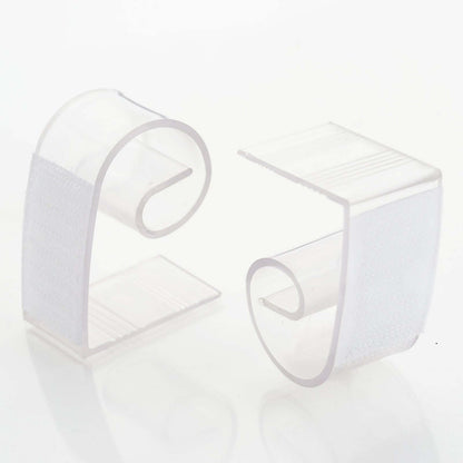 12Pcs 1.2" Adjustable Large Plastic Table Skirt Clips - NestOCart