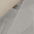 12"x100 Yards Beige Tulle Fabric Bolt, Sheer Fabric Spool Roll For Crafts - Bell Racket Store