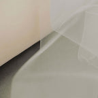 12"x100 Yards Beige Tulle Fabric Bolt, Sheer Fabric Spool Roll For Crafts - Bell Racket Store