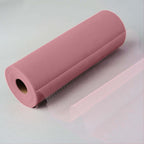 12"x100 Yards Dusty Rose Tulle Fabric Bolt, Sheer Fabric Spool Roll For Crafts - Bell Racket Store