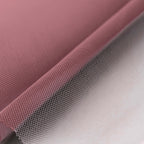 12"x100 Yards Dusty Rose Tulle Fabric Bolt, Sheer Fabric Spool Roll For Crafts - Bell Racket Store