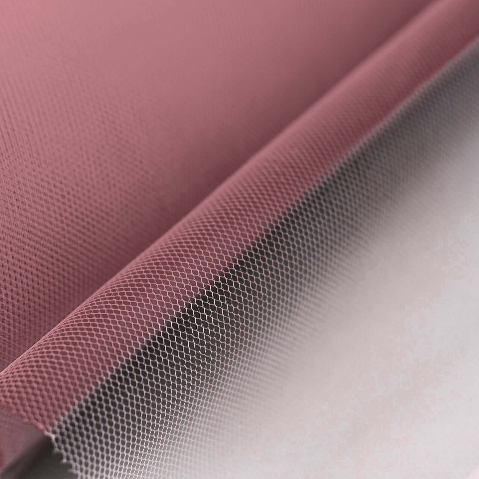 12"x100 Yards Dusty Rose Tulle Fabric Bolt, Sheer Fabric Spool Roll For Crafts - Bell Racket Store