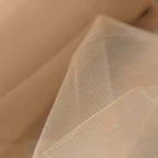 12"x100 Yards Natural Tulle Fabric Bolt, Sheer Fabric Spool Roll For Crafts - Bell Racket Store