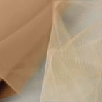 12"x100 Yards Natural Tulle Fabric Bolt, Sheer Fabric Spool Roll For Crafts - Bell Racket Store