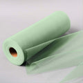 12"x100 Yards Sage Green Tulle Fabric Bolt, Sheer Fabric Spool Roll For Crafts - Bell Racket Store
