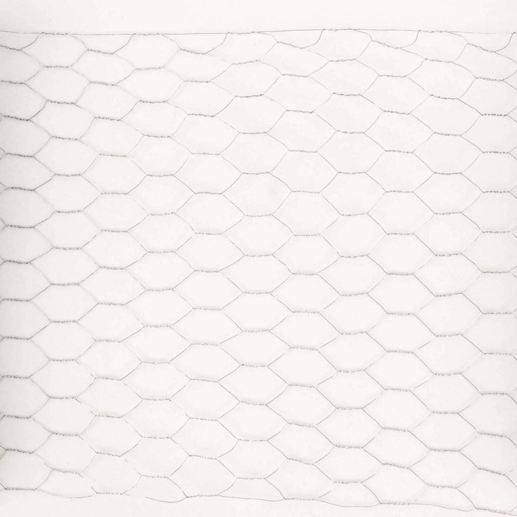 12"x16ft Silver Galvanized Metal Hexagonal Chicken Wire Mesh For DIY Crafts, Garden Fence Poultry Netting - Bell Racket Store