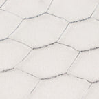 12"x16ft Silver Galvanized Metal Hexagonal Chicken Wire Mesh For DIY Crafts, Garden Fence Poultry Netting - Bell Racket Store
