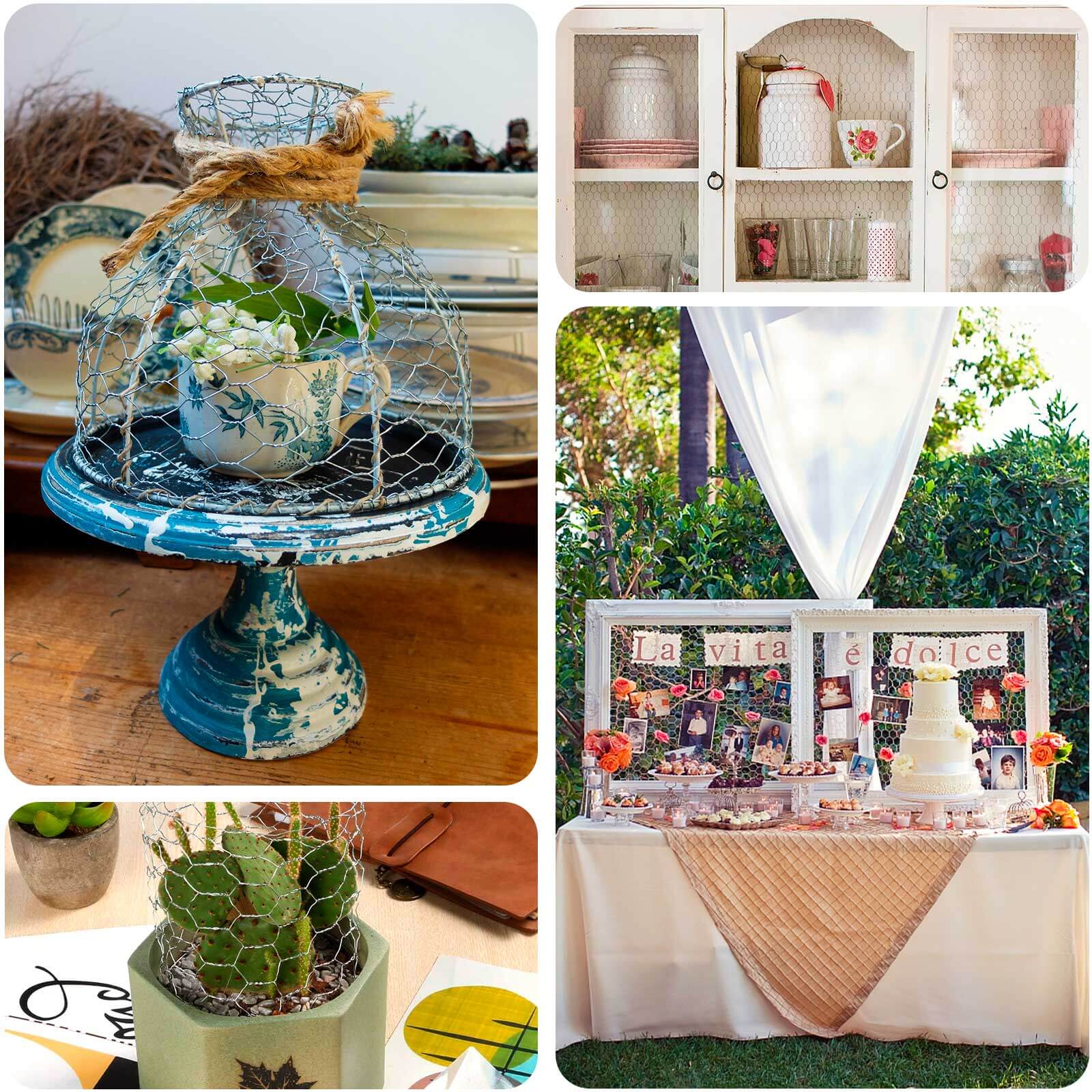 12"x16ft Silver Galvanized Metal Hexagonal Chicken Wire Mesh For DIY Crafts, Garden Fence Poultry Netting - Bell Racket Store