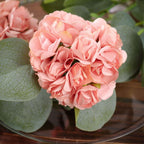 144 Pack Pink Paper Mini Craft Roses, DIY Craft Flowers With Wired Stem - Bell Racket Store