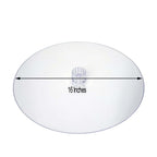 Acrylic Round DIY Cake Stand Plate Clear - Customized Tiered Dessert Display Holder for Treats Appetizers & Snacks 16"