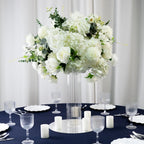 16" Ribbed Cylinder Glass Vases 6 - Pack â€“ Tall Clear Vases for Wedding Centerpieces, Home Decor & Event Styling - Bell Racket Store