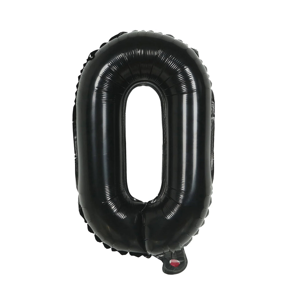 16ft Jumbo Chain Link Balloons in Black, 30pack 8x12" Durable Foil Chain Balloons for 90s Hip Hop Party Decorations, Event Decor - Bell Racket Store