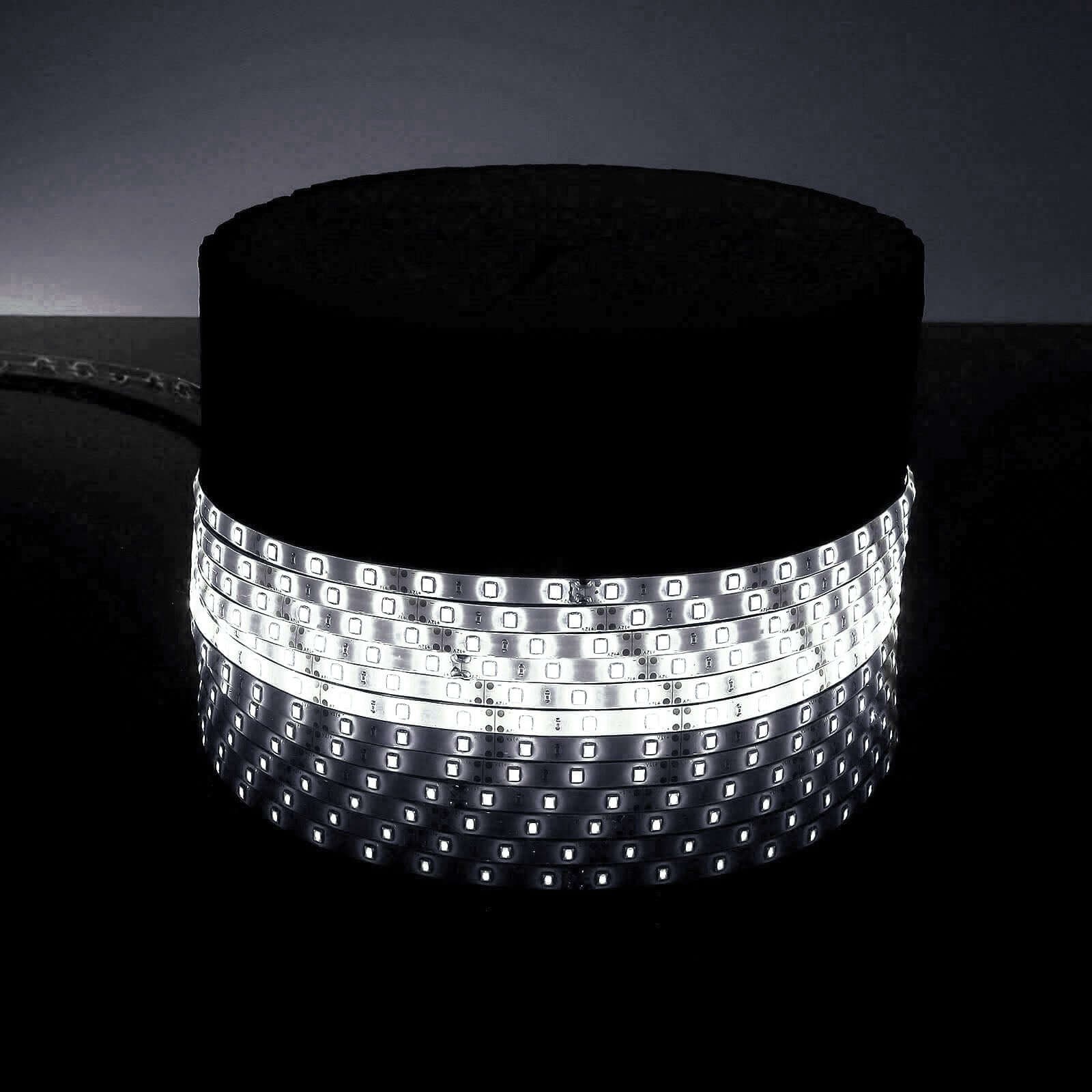 16ft Super Bright Cool White 300 LED Flexible Strip Lights With Adhesive - NestOCart