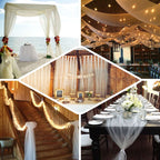 18"x100 Yards Natural Tulle Fabric Bolt, Sheer Fabric Spool Roll For Crafts - Bell Racket Store