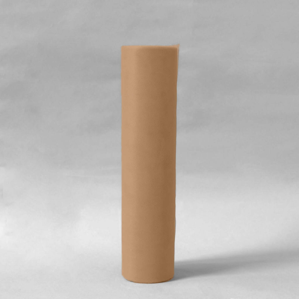 18"x100 Yards Natural Tulle Fabric Bolt, Sheer Fabric Spool Roll For Crafts - Bell Racket Store