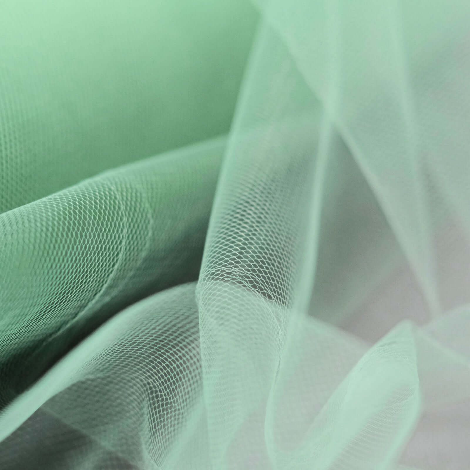 18"x100 Yards Sage Green Tulle Fabric Bolt, Sheer Fabric Spool Roll For Crafts - Bell Racket Store