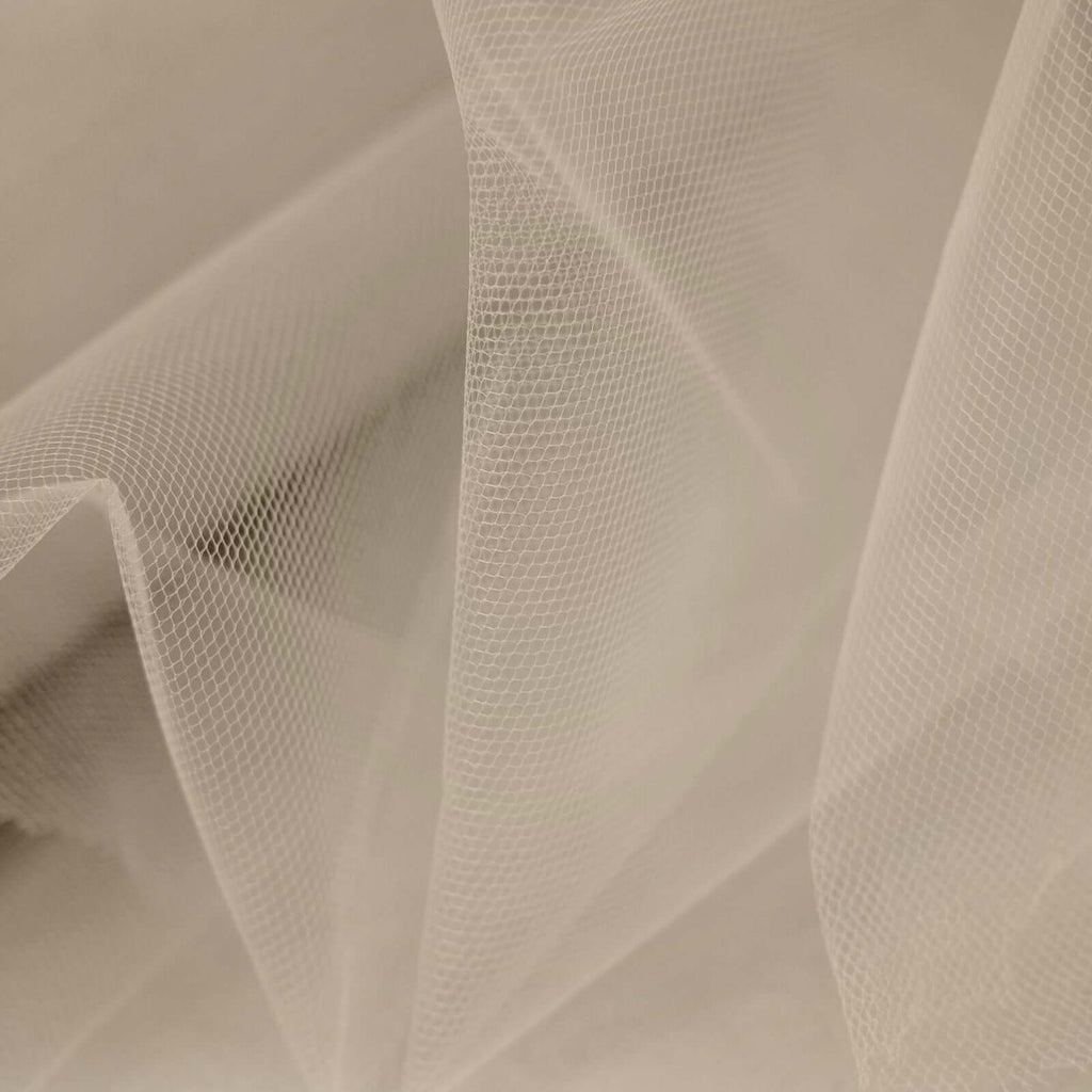 18"x100 Yards Taupe Tulle Fabric Bolt, Sheer Fabric Spool Roll For Crafts - Bell Racket Store