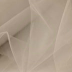 18"x100 Yards Taupe Tulle Fabric Bolt, Sheer Fabric Spool Roll For Crafts - Bell Racket Store