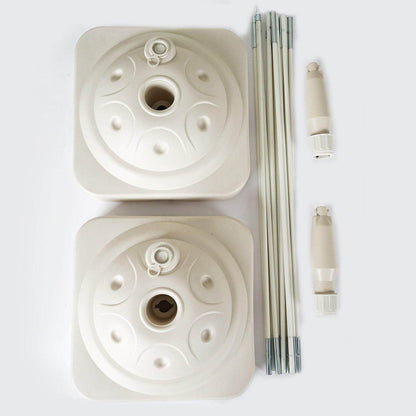 19ft Heavy Duty DIY Balloon Arch Stand Kit, Holds Up To 400 Balloons - NestOCart