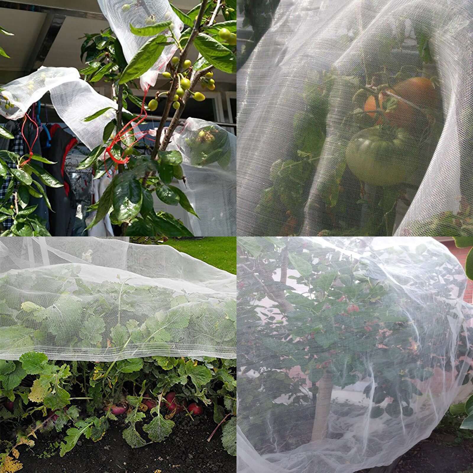 19"x10 Yards Fuchsia Polyester Hex Deco Mesh Netting Fabric Roll - NestOCart