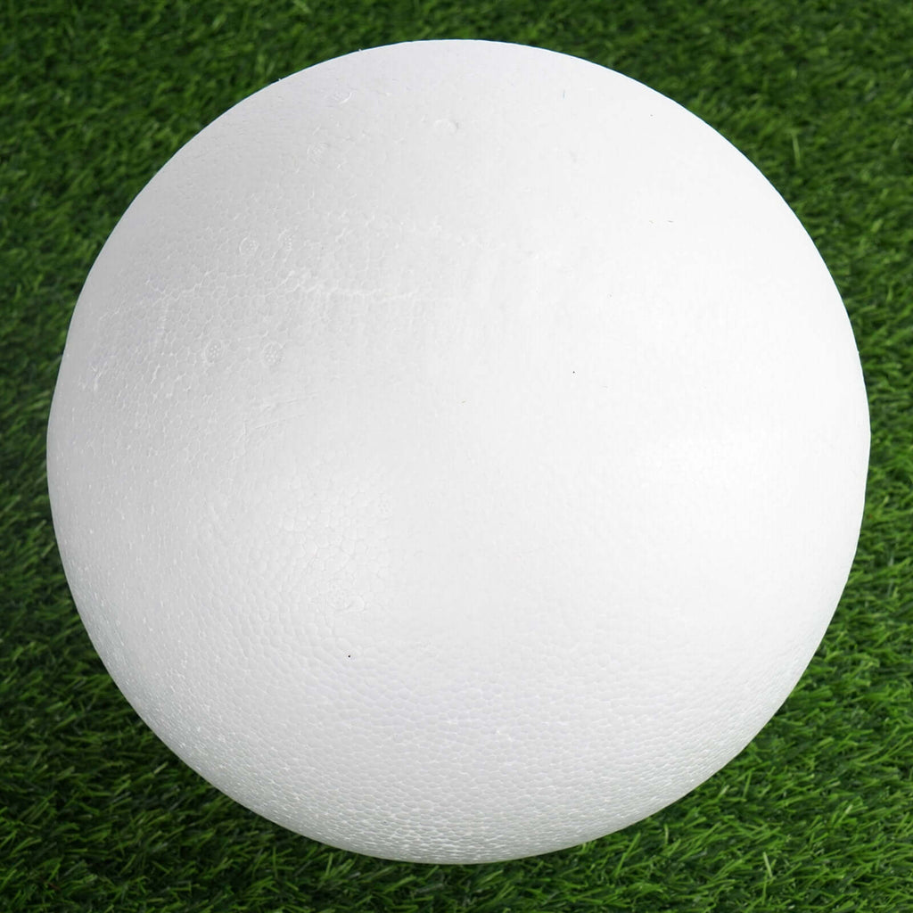 2 Pack 10â€ White StyroFoam Foam Balls For Arts, Crafts and DIY