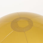 2 Pack 16" Inflatable Gold Decorative Balls - Round Vinyl Pool and Party Balls, Lightweight & Fun - Bell Racket Store